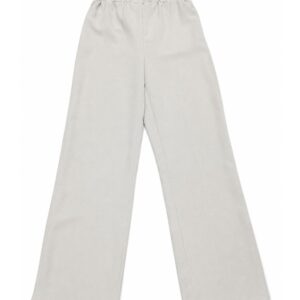 Pantalón beige con tirante en la cintura