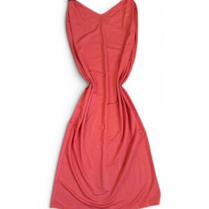 Vestido rosa y lima