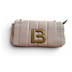 Neceser beige con logo