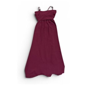 Vestido fluido con espalda abierta