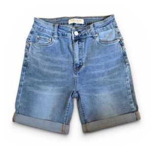 Short vaquero  oscuro estirable  mujer